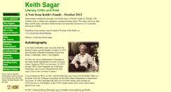 Desktop Screenshot of keithsagar.co.uk